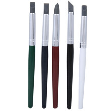 Fine Detail Clay Shaping Tools Flexible Rubber Tip Sculpture Pottery Tools Color Shapers Oil Painting Modeling Wipe Tools for All Skill Levels