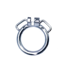 Penis Cage Fixed Strap Chastity Belt Male Chastity Cage Adjustable Leather 55mm Color B