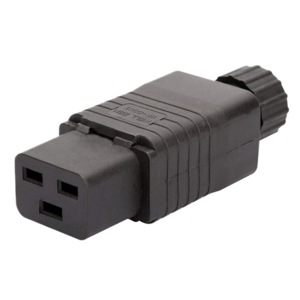 Iec C19 Connector 16A 250V Durable Rewirable Female Plug For Pdu Ups Iec Safety Compliance 9347817784824