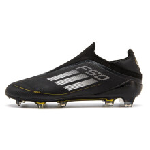(2465-Long Spikes-Black Gold, 39) HKEDES Soccer Cleats for Mens Womens Indoor Turf Soccer Shoes Youth AG TF Training Football Boots Unisex