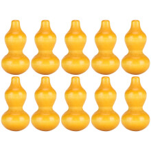 Decorazione di zucca di buon auspicio, scultura in legno di zucca Feng Shui intrisa di patrimonio culturale per spazi interni, simbolo di buona