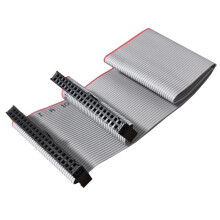 Cabo de Dados de Substituição de 40 Pinos Fêmea para Fêmea IDE Cabo de Extensão de Dados IDE de Fileira Dupla 30cm para Disco Rígido de Servidor