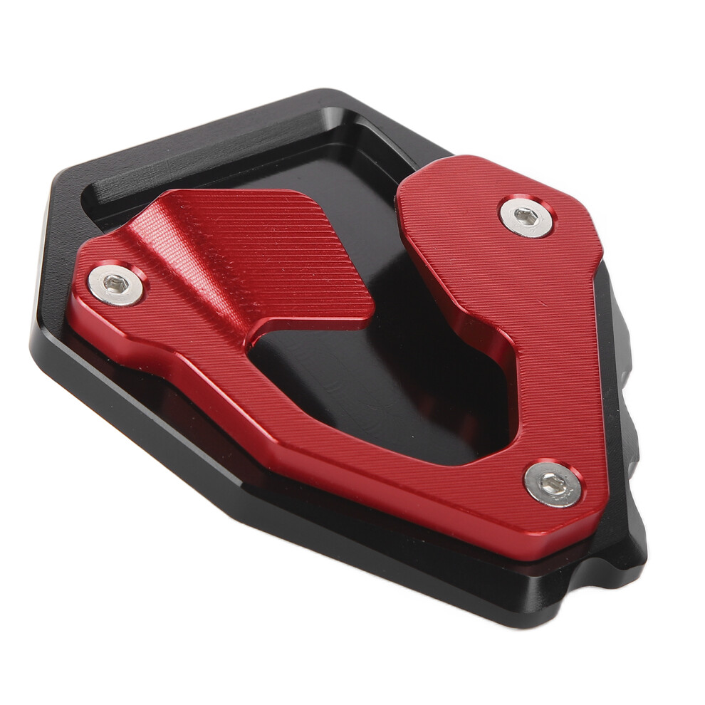 Enlarged Kickstand Pad Extension Plate For Crf1000l Africa Twin 2016-2019 Red 6931377323444