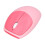 Wireless Keyboard Mouse Combo 2.4G Pink, 1200 DPI, Multi-Color 10