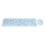 Wireless Retro Multi-Color Keyboard & Mouse Combo, 1200 DPI, Blue 12