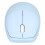 Wireless Retro Multi-Color Keyboard & Mouse Combo, 1200 DPI, Blue 3