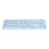 Wireless Retro Multi-Color Keyboard & Mouse Combo, 1200 DPI, Blue 2