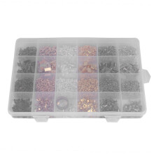 Open Jump Rings, Variety Colors Iron Alloy Material Jewelry Making Supplies Kit Beginner Jewelry Kit Jewelry Repair Lobster Clasps Chain Mail Making C