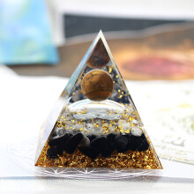 Energiegenerator Orgone Piramide Kristal Healing Spiritueel Item Chakra Healing Aura Reiniging Meditatieset Positieve Energie Handgemaakt Product
