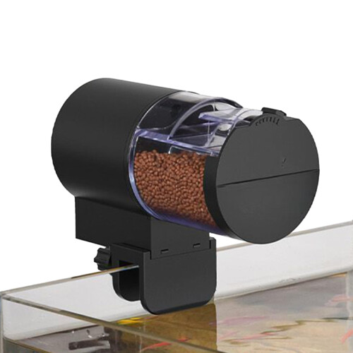 Automatic Fish Feeder 100ml Container MoistureResistant Auto Feeder For Betta Shrimp Turtle Pond Tank Travel