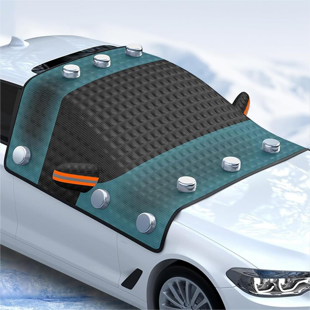 Car Windshield Cover For Vw Troc 20172026, Winter Magnetic Snow Protector With Mirror Covers 9199774194259