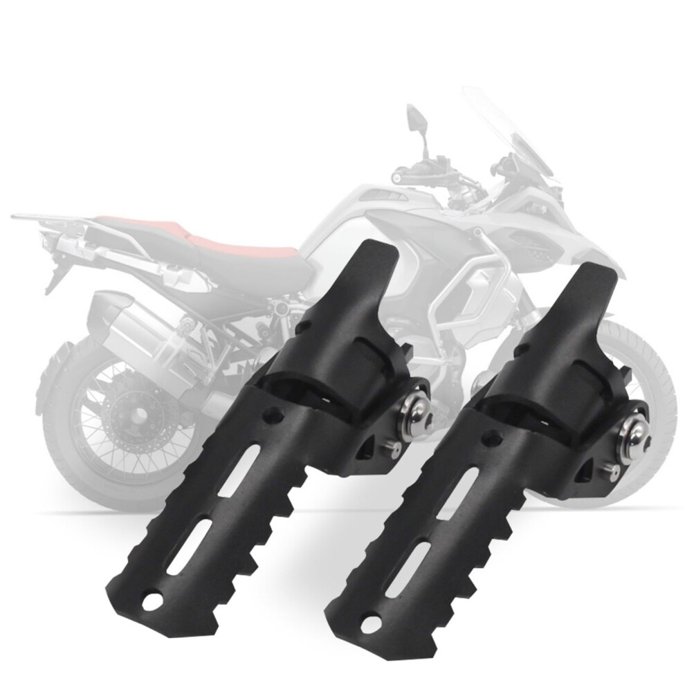 Universal Motorcycle Accessories Motorcycle Footrest Foot Peg For R1200gs R1250gs 25Mm Crash Bars Pedal Pad Black 9199774194303