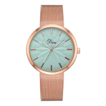 Fashion Women Watches with Sapphire Crystal, Luminous Function Stainless Steel Band Analog Timepiece in Beige Dial, Waterproof Japanese Quartz Movemen