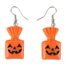 Halloween Night Party Earrings Unique Design High Quality Material Double Sided Pattern Lightweight Nickel Free Hypoallergenic Halloween Earrings Set