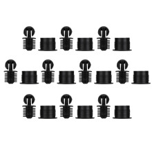 10 Pairs DIY Audio Speaker Buckles Plastic Ball Socket Type
