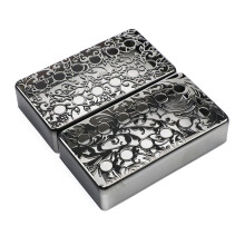 Metal Shell Humbucker Cover Gitaar Pickup Deksel-Zwart