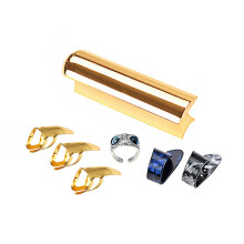 Universals Gitaar Slide Finger Tip Protectors voor gebruik van