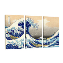 Canvas Wall Art Abstract Seascape Pictures Waterproof Fading Resistant Indoor Decorative Paintings Modern Stretched And Framed Sea Art Ready To Hang