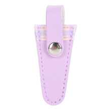 Embroidery Scissors Sheath, Color Lattice Scissors Protective Cover with Wear Resistant PU Leather Construction for Sewing Quilting and Needlework