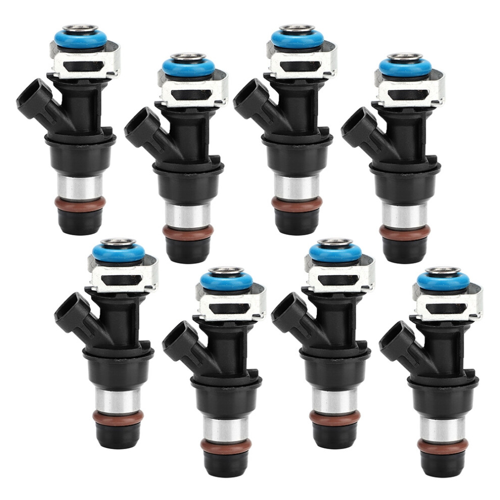 High Performance Fuel Injectors For Gm V8 Engines, Direct Fit For 4.8L 5.3L 6.0L Chevrolet Silverado Suburban Gmc Sierra, Smooth Engine Operation 9138057951837