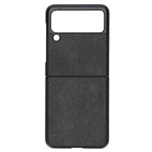 Korthållare kompatibel med Samsung Galaxy Z Flip3, handsfree-funktion och pålitligt telefonskydd i ABS-läder