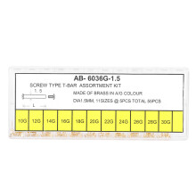 Kit di micro viti di riparazione minuscole, viti in acciaio inossidabile di varie misure, piccole viti, accessorio per la riparazione di orologi,