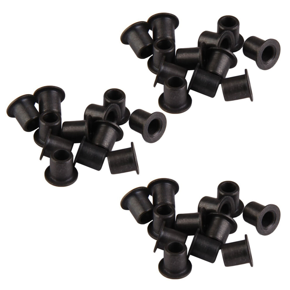 36Pcs 02101 Steering Pivot Bushing C-Hub Bushings Hsp Spare Parts Nitro Rc Car Parts For 1/10 R/C Model Car Black 6031111376924