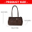 Moderne Unterarmtasche, Retro-Handtasche, leichte-Schwarz 3