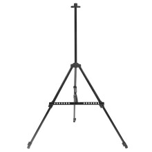 Lightweight Aluminum Art Easel Stand Folding Design Stable Easel Spring Loaded Clamp Adjustable Height Table Top Floor Use Non Slip Base Portable
