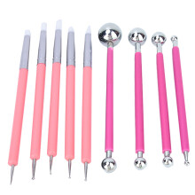 Decorating Clay Flower Sugar Craft Ball Model DIY Tool Stainless Steel Head Ball Easy To Use And Clean Perfect Decoration Tools For DIY Baking
