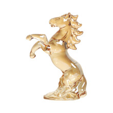 Kristall-Pferdefiguren, handgeschnitzte Pferdestatuen, Feng-Sekt
