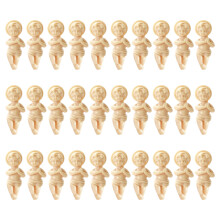 30 Stück Kunststoff-Skulpturkugeln aus Kunststoff für