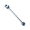 Hinges Adjusting Wrench Double-End Hook Spanner Spanner Key for Round Bolt Hand Tools Adjustable Wrench Tools 23mm+25mm 1