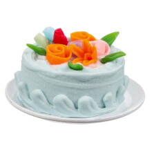 Tiny Food Fake Cake Artificial Cupcake Model Vintage Decor Cake Adornments Pretend Resin Small Cake B