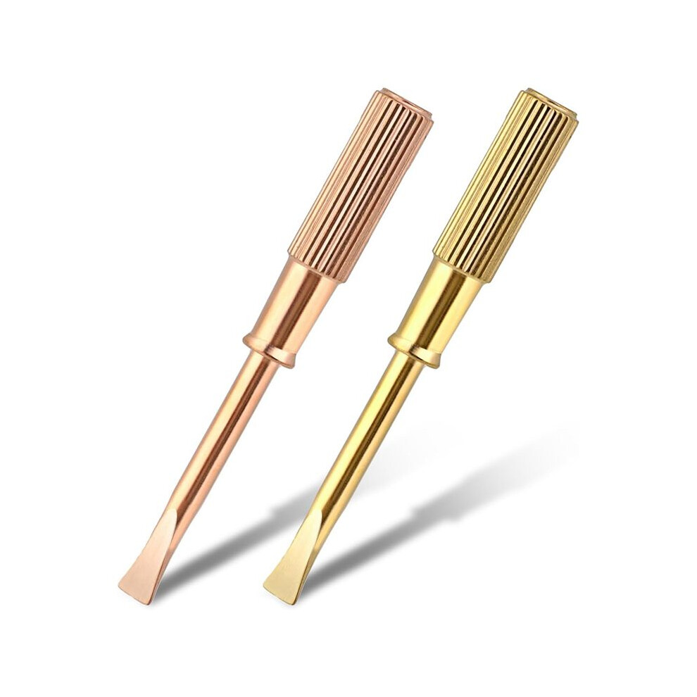 2 Pcs Bracelet Screwdriver Titanium Steel Screwdriver Jewelry Repair Tools Slotted Screwdriver Suitable For Repair 4711947153334