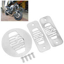 Stainless Steel Motorcycle Clutch Cover Top for XSR900 2016-2021 Silver