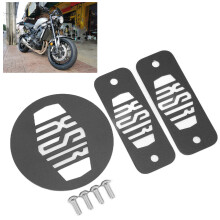 Motorcycle Clutch Cover Top Stainless Steel for YAMAHA XSR900 2016-2021 Black