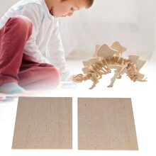 EarlyLearning 3D Wooden Puzzle Bundle Set for Ages 6+ Brain Teaser Toy