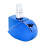 Heart-Shaped 25ml Refillable Glass Perfume Atomizer Bottle, Blue 1