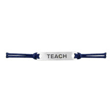 Pulsera de cuero inspiradora, ajustable, con cordón y mensaje significativo. Cuero ecológico. Regalo ideal para animar a alguien. Joyería perfecta