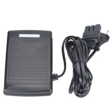 Sewing Machine Parts Electronic Foot Pedal With Anti Slip Pad At Bottom Compatibility For Singer Janome Models Variable Speed Durable Design Flame