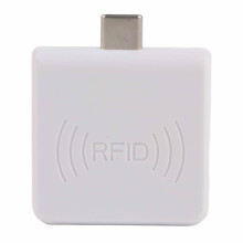 Creditcardlezer met ingebouwde zoemer, draagbare smartcardlezer met stabiele prestaties, hoogfrequente RFID, plug-and-play, brede compatibiliteit.