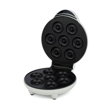 Mini Donut Maker Electric NonStick with Temperature Control Makes 7 Doughnuts for Kids