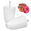 Donut Molding Tool 2Piece Set, Doughnut DIY Maker, Compact Portable, Outdoor Use 1