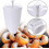 Doughnut Donut Maker Machine Mold Plastic Donut Mold DIY Pastry Tool White Bakeware Stainless Steel 3