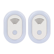 Children And Pet Safe Rodent Repellent Device, Environmentally Friendly Ultrasonic Repeller That Operates Quietly In Home Environments Using Sound