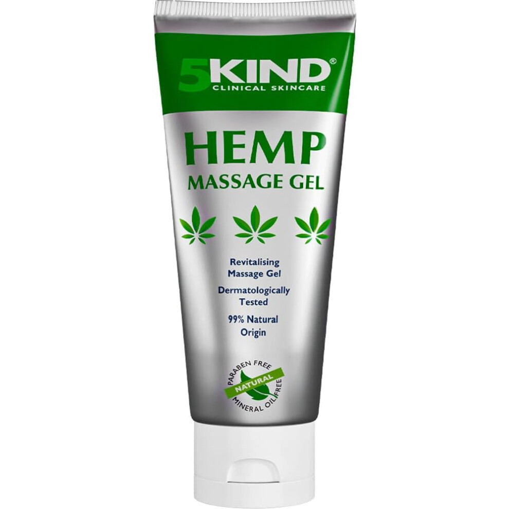 5Kind - Clinical Skincare Hemp Active Gel 100Ml - Hemp Gel Muscle Rub Rich In Natural Extracts
