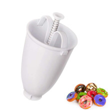 Manual Donut Maker with Stainless Steel for Easy Donut Shaping and DIY Cookie Baking Tools