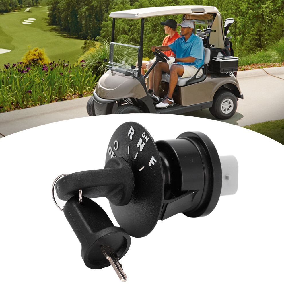 Club Car Ignition Switch 605637 For Ezgo Rxv 2008ÂUp With 2 Keys Plastic Part 8731377334291
