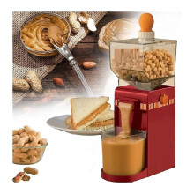 500ml Electric Peanut Butter Maker Nut Grinder for Healthy Homemade Spread with Easy Clean Design Red